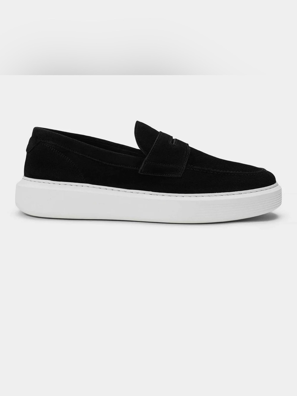 Good Man Brand Legend Loafer Black Men Loafers Suede 11 Made in Italy